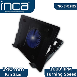 INCA INC-341FXS Ergonomik USB Sessiz Notebook Stand Soğutucu
