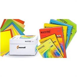 Renkli Fotokopi Kağıtları Maestro A4 Renkli Fotokopi Kağıdı Sarı (Kanarya) CY39 80Gr 1 Koli Satın Al