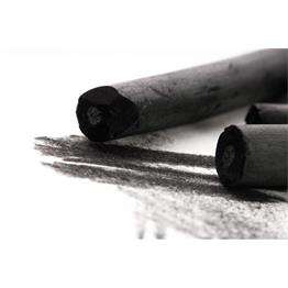 Sanatsal Resim Defterleri Lyra Thin Charcoals Doğal Füzen Kalem 3-4mm 15'li Kutu Satın Al