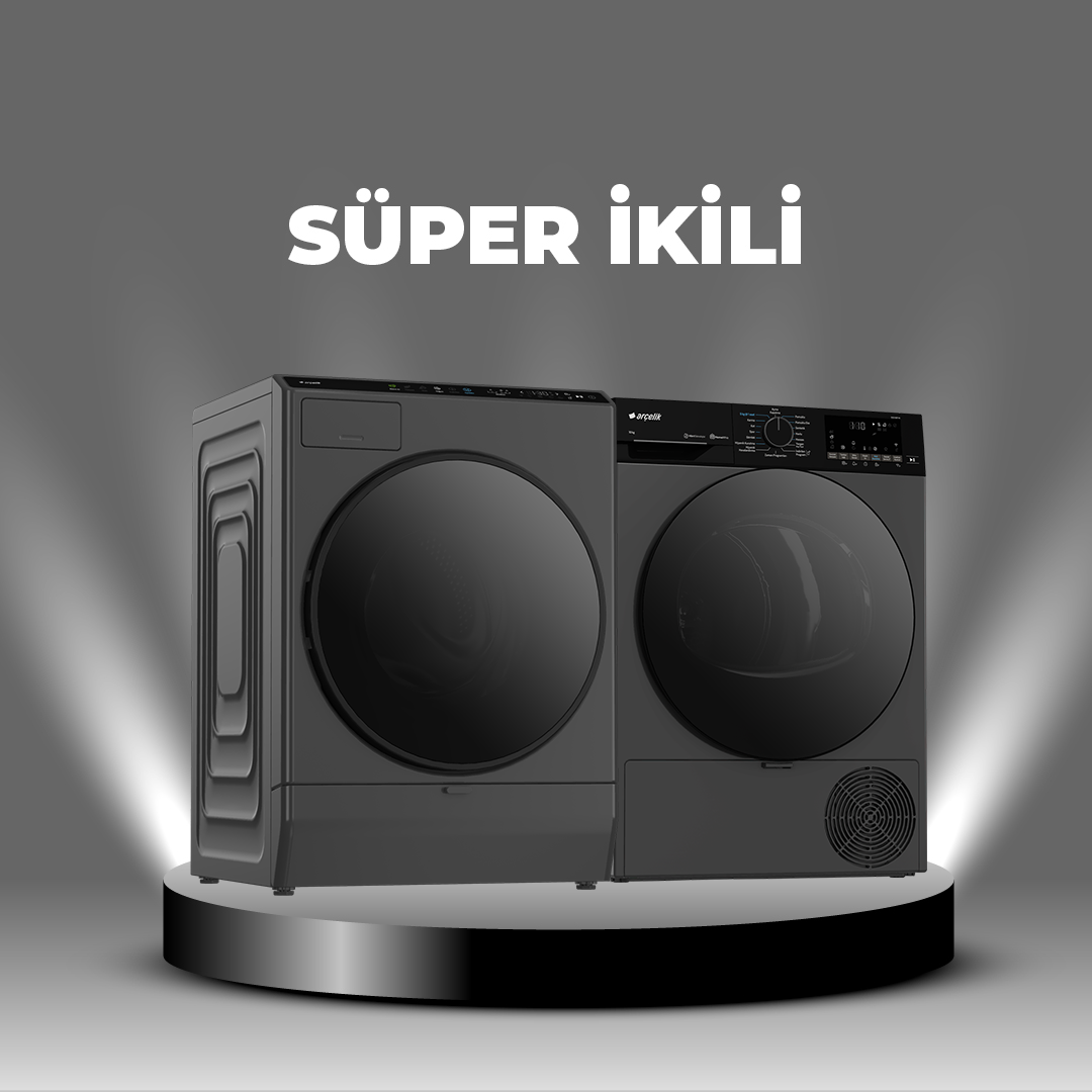 Arçelik Çamaşır & Kurutma Fırsat Set 4 (10120 IMP - 1002 KMP HA)