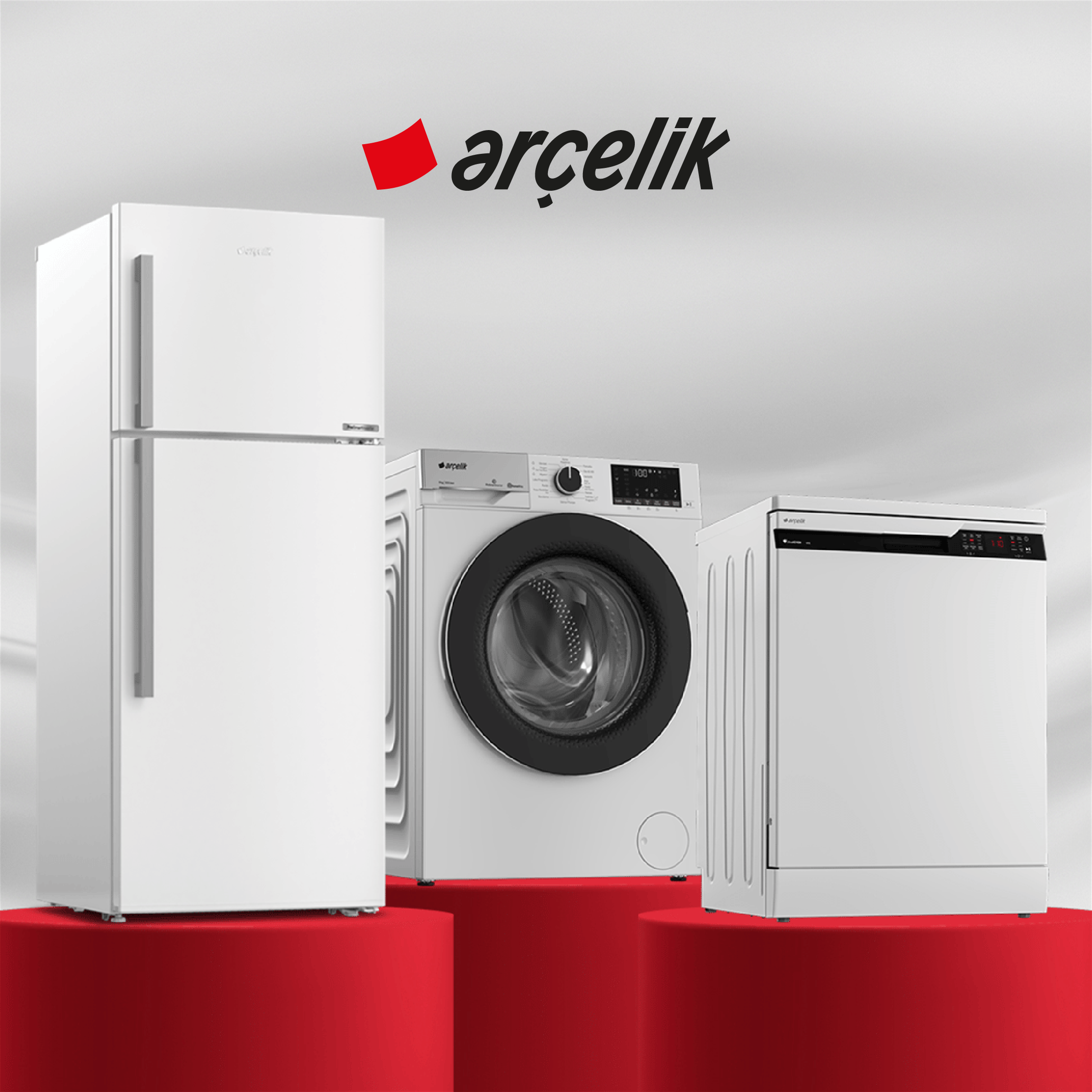 Arçelik 3lü Beyaz Eşya Seti 2