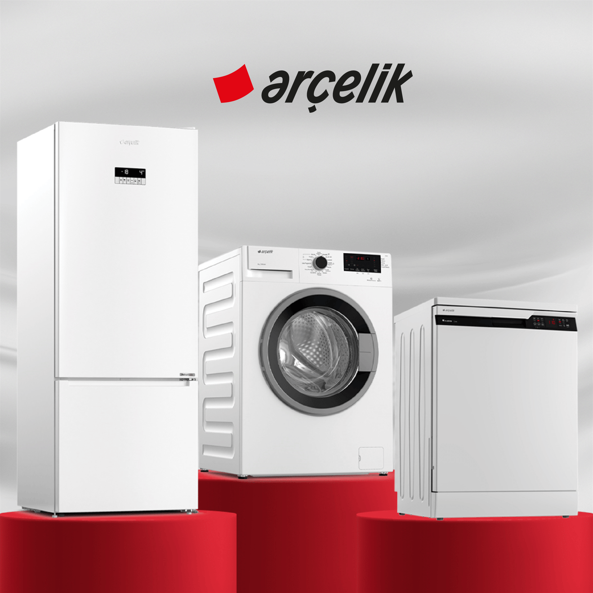 Arçelik Beyaz Parlak Çeyiz Seti