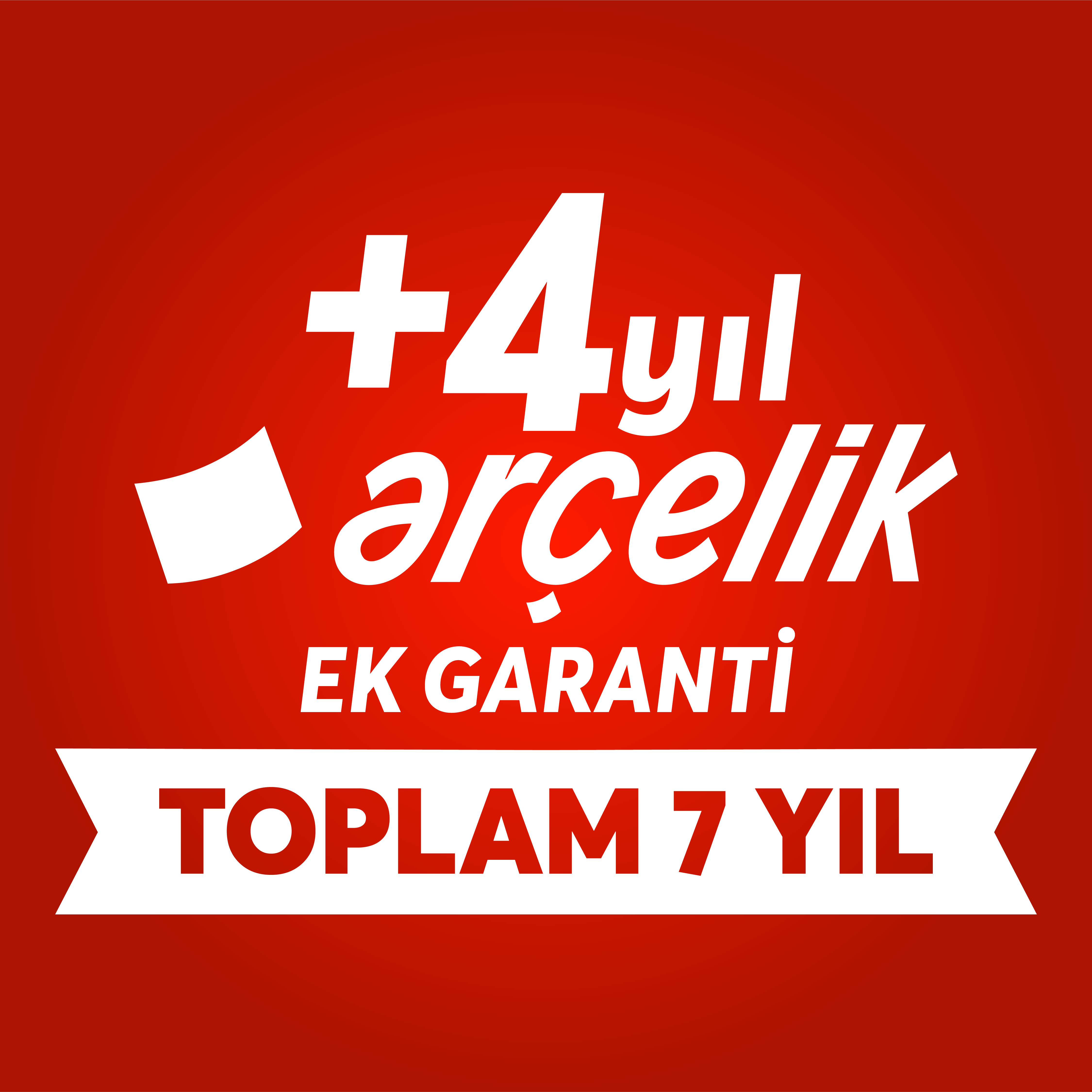 Klima + 4 Yıl Ek Garanti