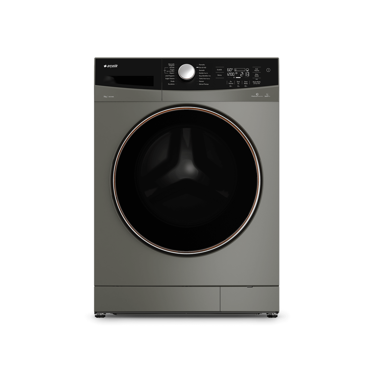 REVİZYONLU Arçelik 9124 N MG Çamaşır Makinesi