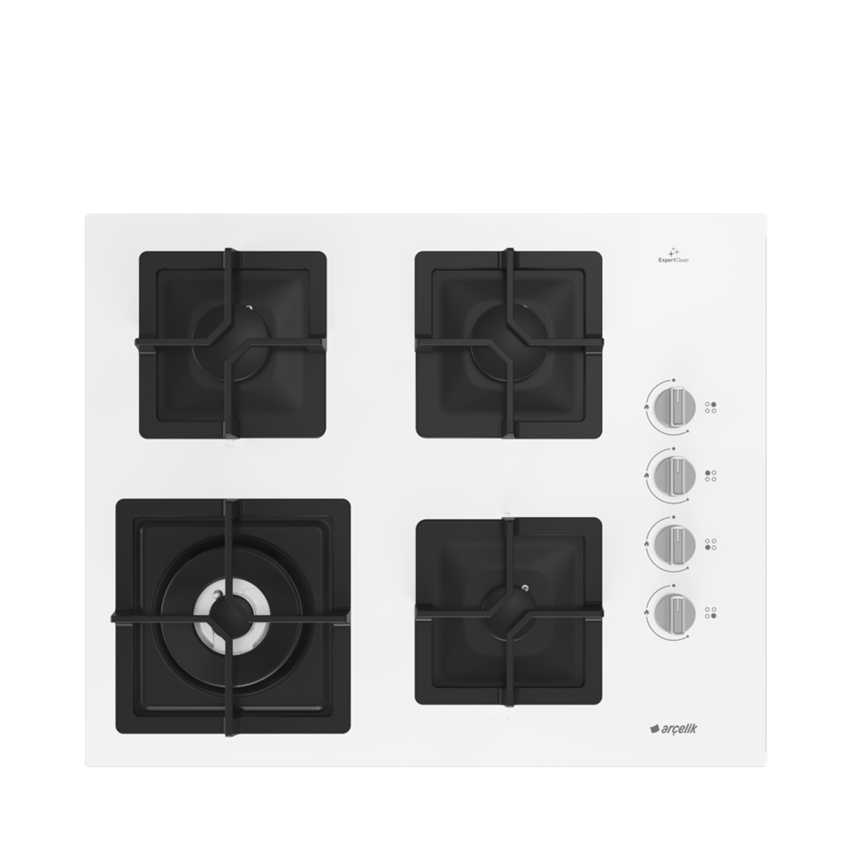 Arçelik OCD K 651 DWYB Gazlı Cam Tablalı Ocak