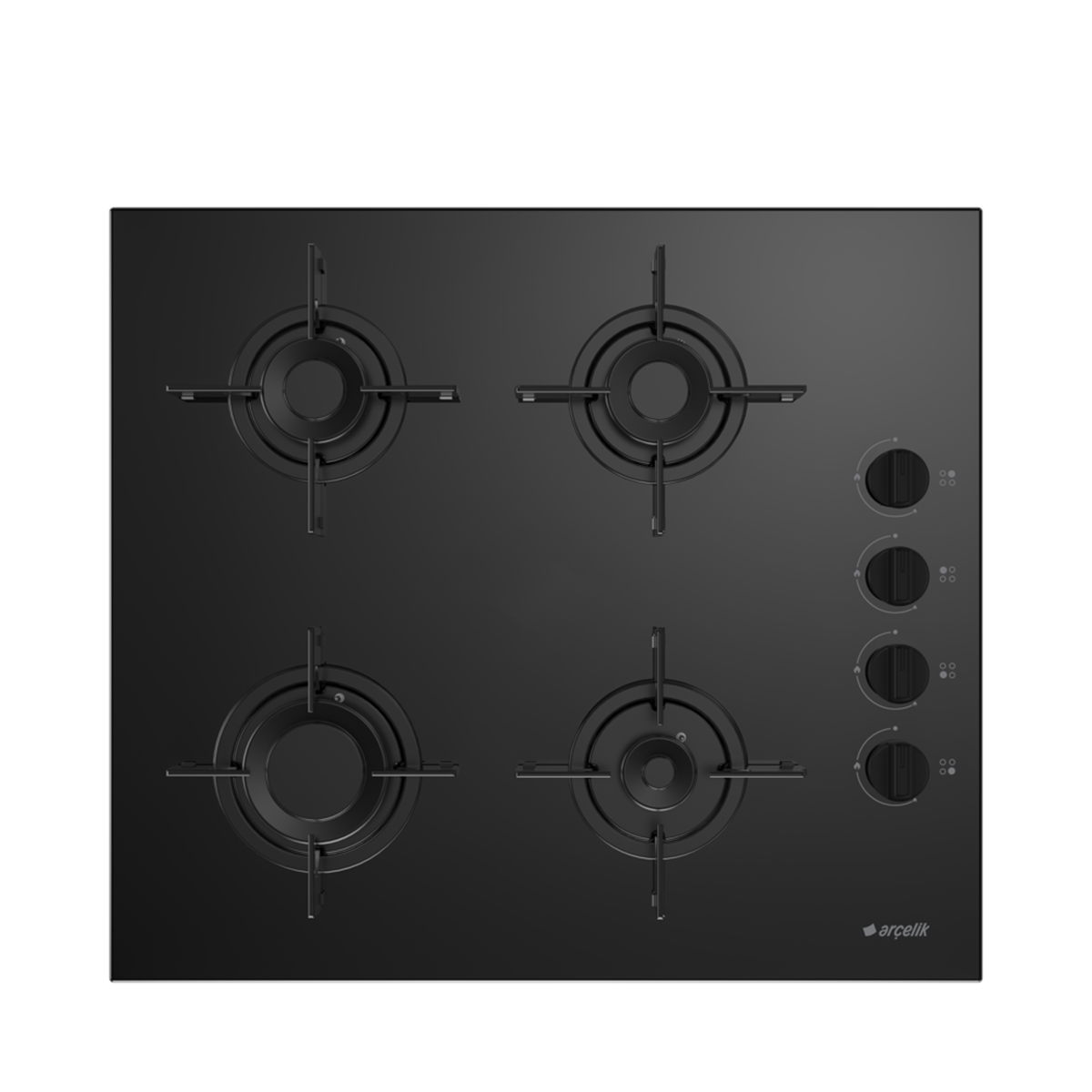 Arçelik OCD T 601-1 ES Gazlı Cam Tablalı Ocak