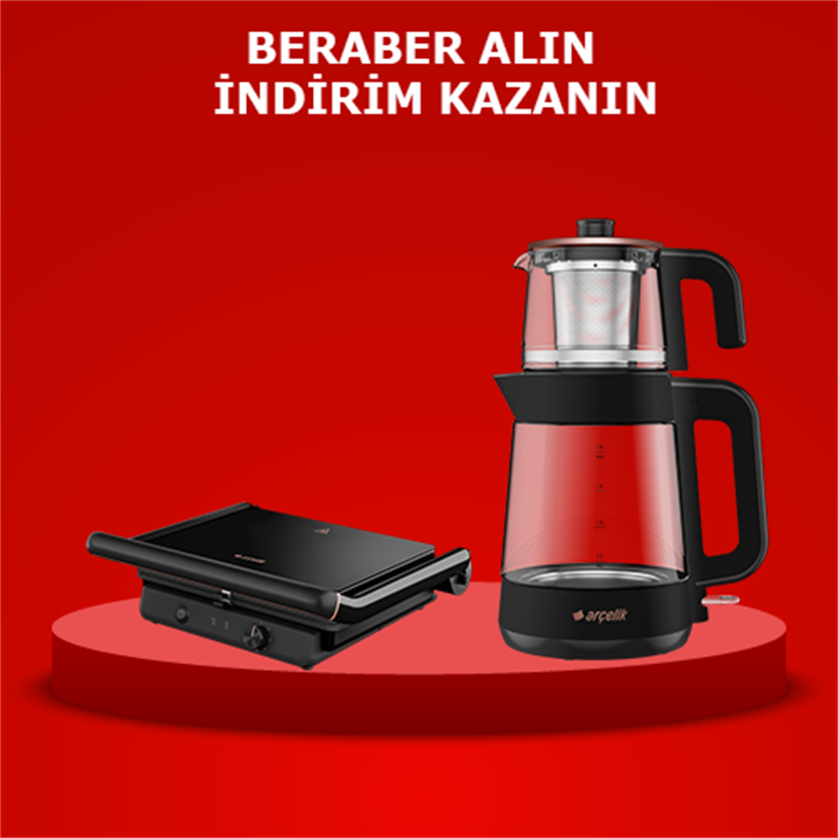 Arçelik Resital 2'li Set 2 (TM 6046 CS - CM 6964 S)
