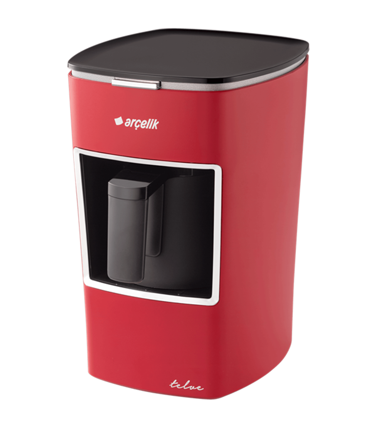 Arçelik K 3300 Kırmızı Mini Telve Türk Kahve Makinesi (İstanbula Teslim Fiyat)