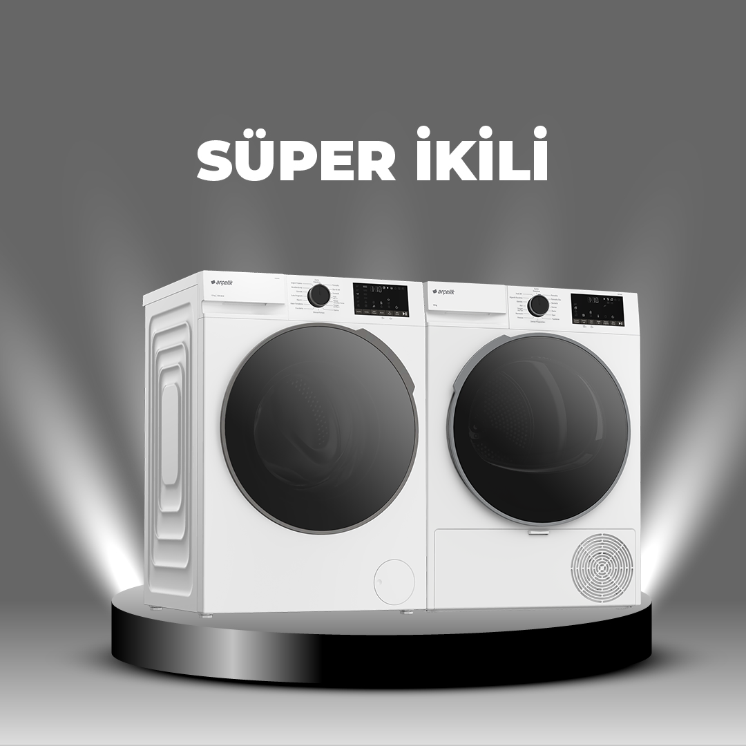 Arçelik Çamaşır & Kurutma Makinesi Paketi 20 (10120 MX - 1001 KMX)