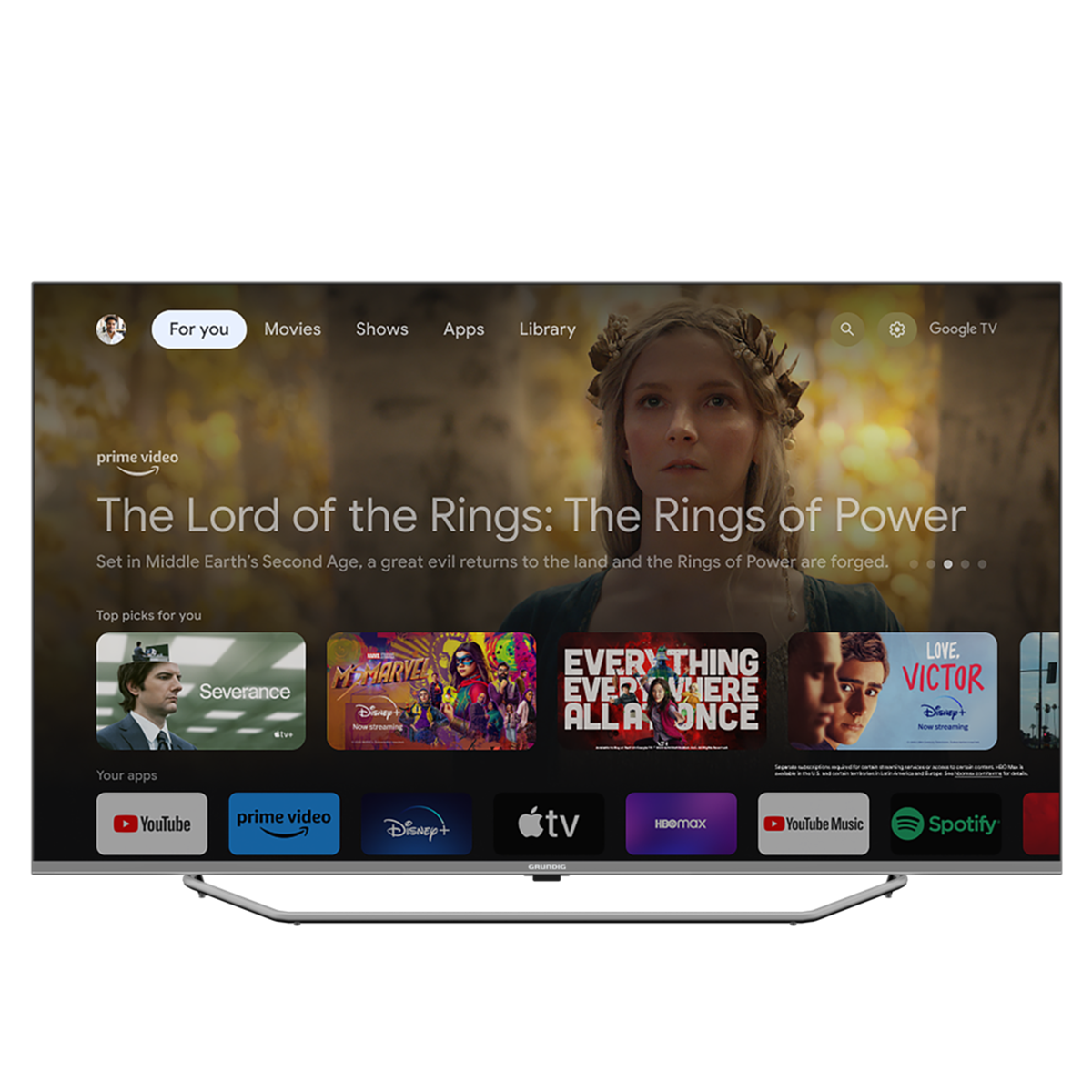 Grundig RIO 50 GHU 8900 S Google TV