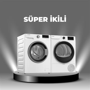Arçelik Çamaşır & Kurutma Makinesi Paketi 16 (9100 DMX - 900 KMX)