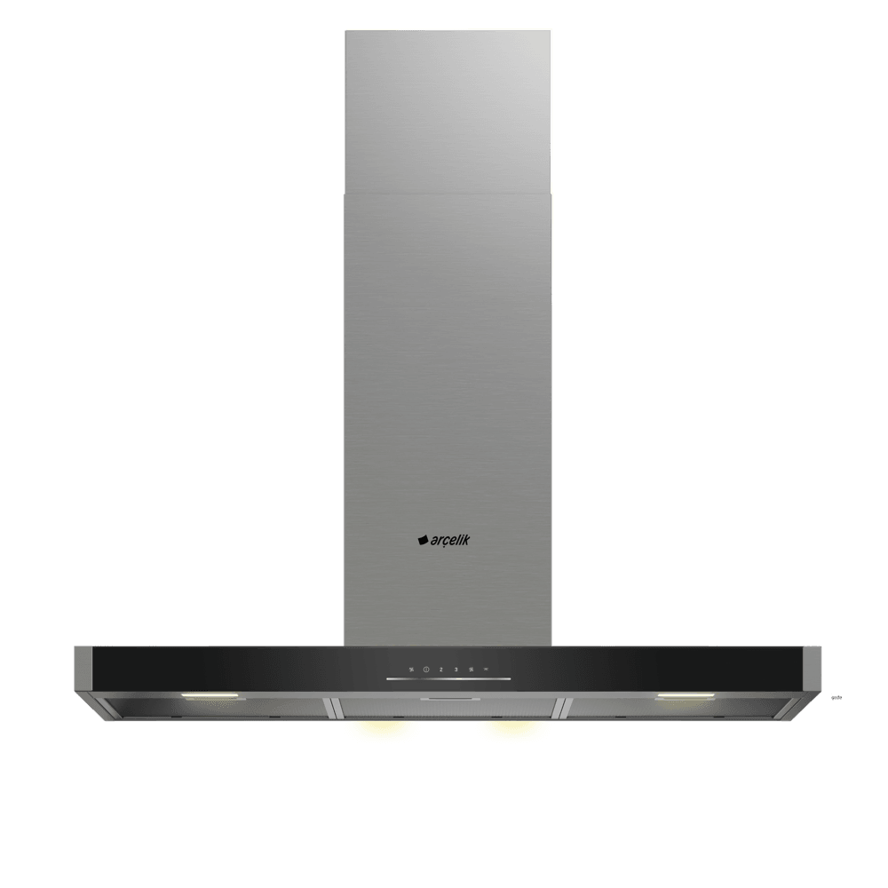 Arçelik ADT 906-2 S Fibona Serisi Ankastre Duvar Tipi Davlumbaz