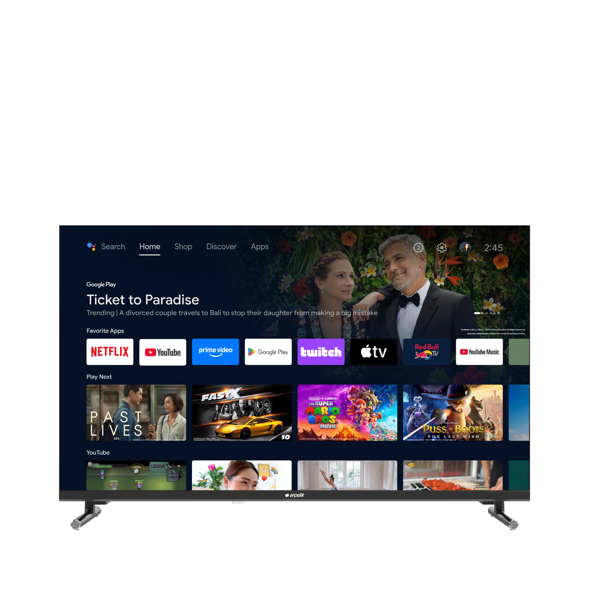 Arçelik 43'' FHD Android TV - A 643 C Smart TV