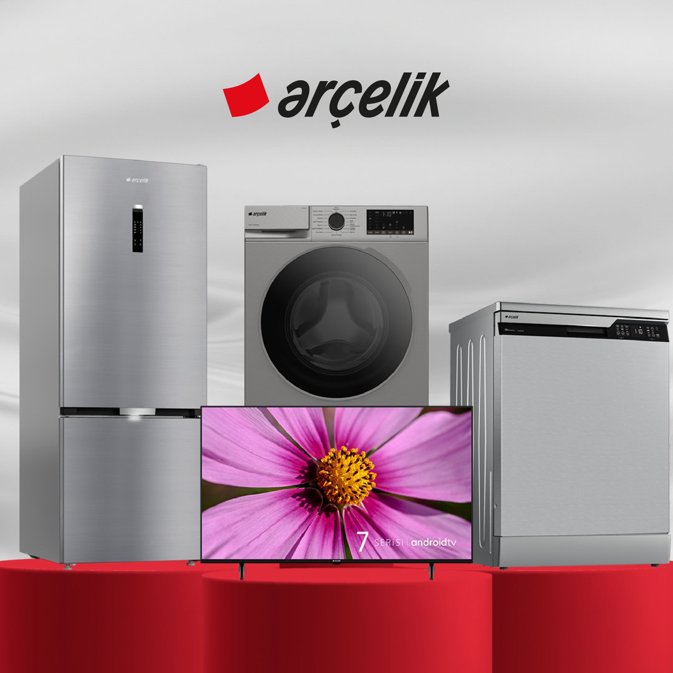 Arçelik Tv'li Modern Çeyiz Seti