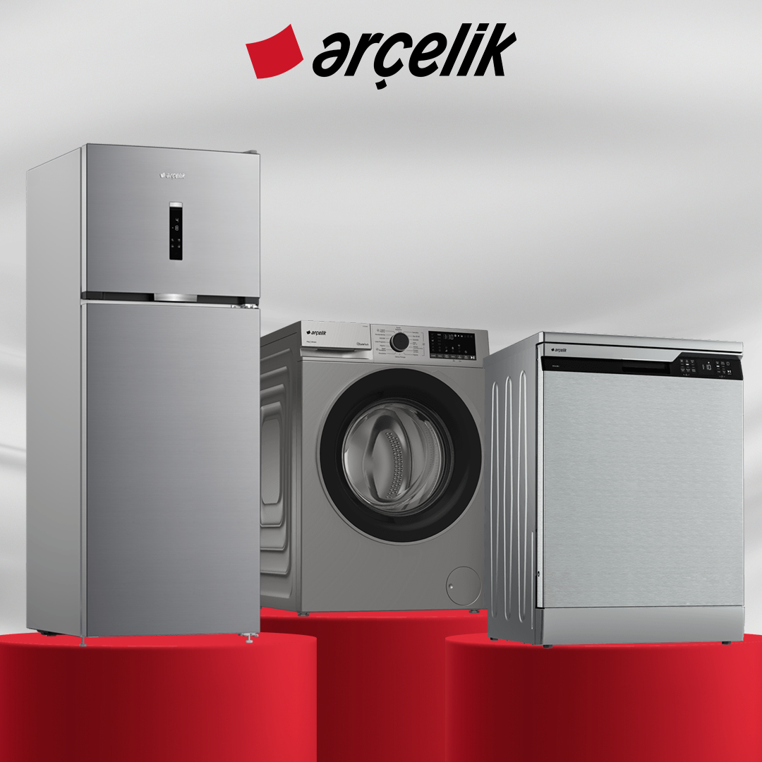 Arçelik 3'lü Gri Set