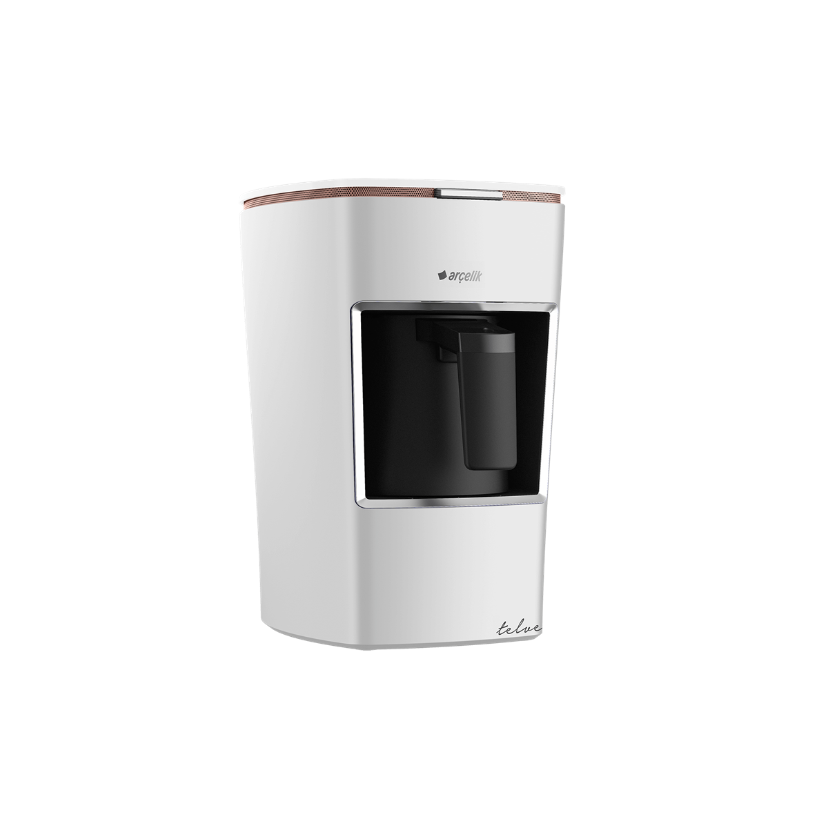 Arçelik K 3300 Beyaz Mini Telve Türk Kahve Makinesi - Arçelik Telve  Fiyatları