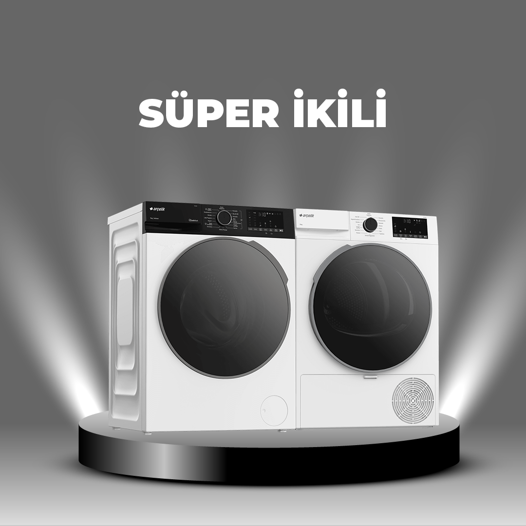 Arçelik Çamaşır & Kurutma Fırsat Set 6 (11140 MX - 1001 KMX)