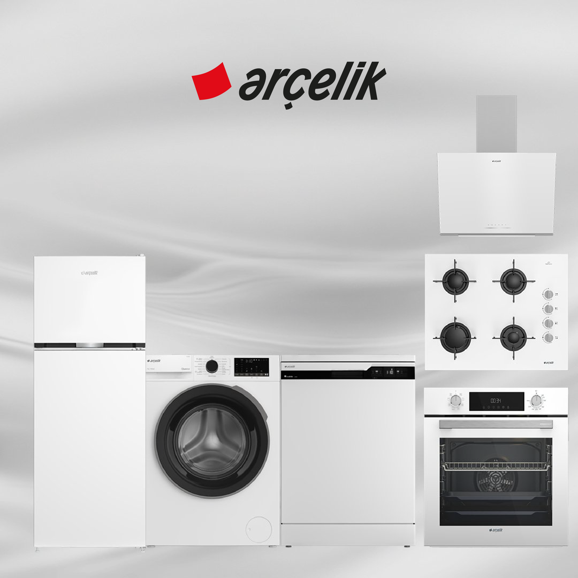 Arçelik Beyaz Full Çeyiz Paketi