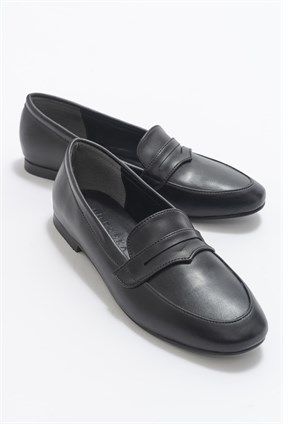 ALEGRA Siyah Loafer Kadın Ayakkabı