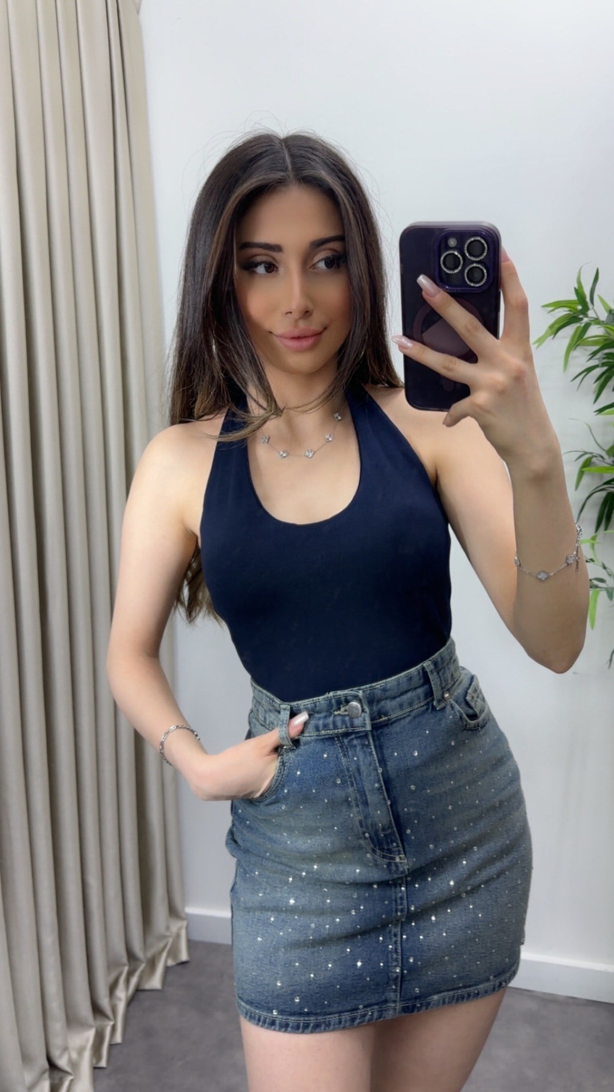 Boyundan Askılı Bluz