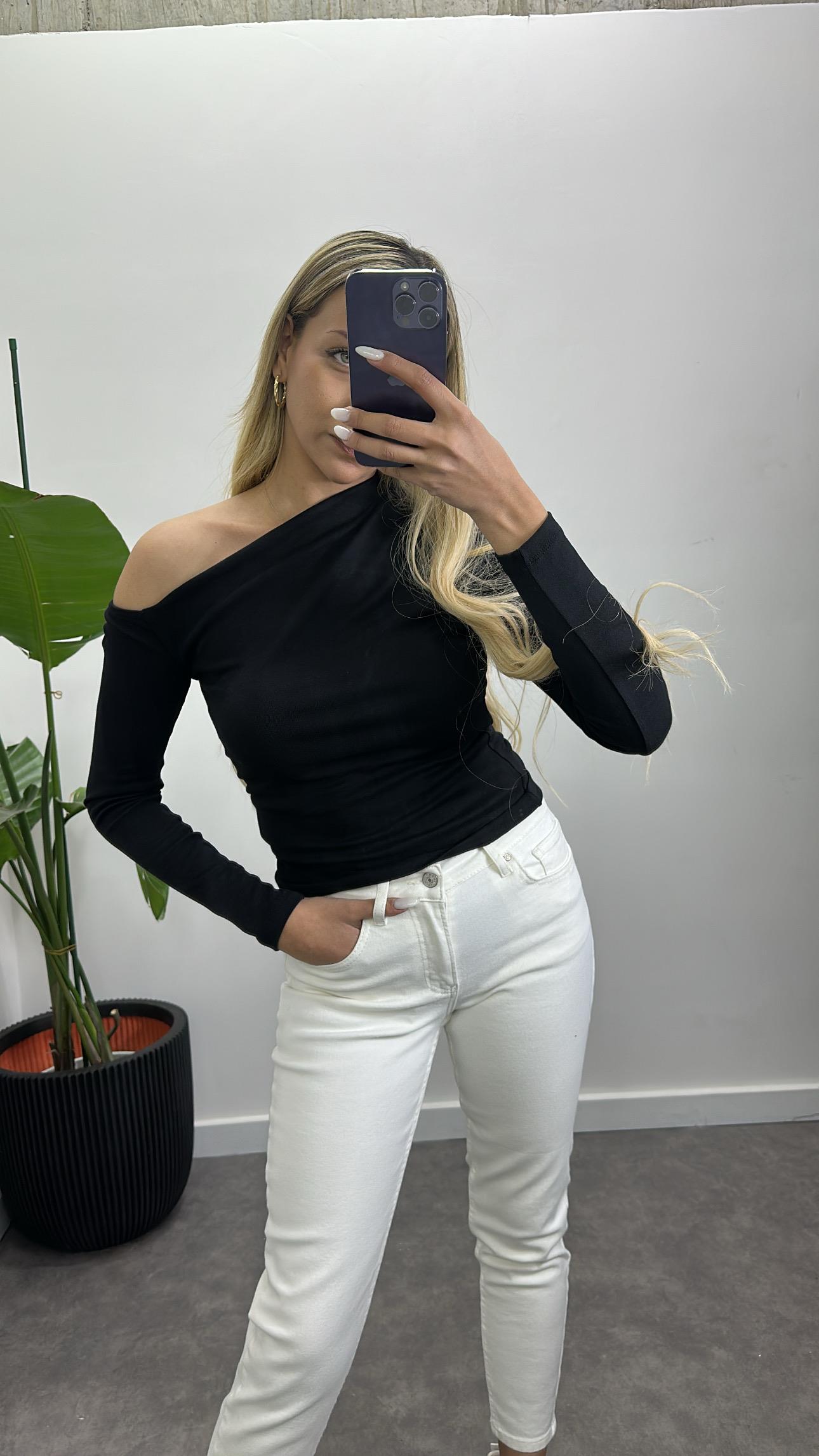 Çapraz Yaka Bluz