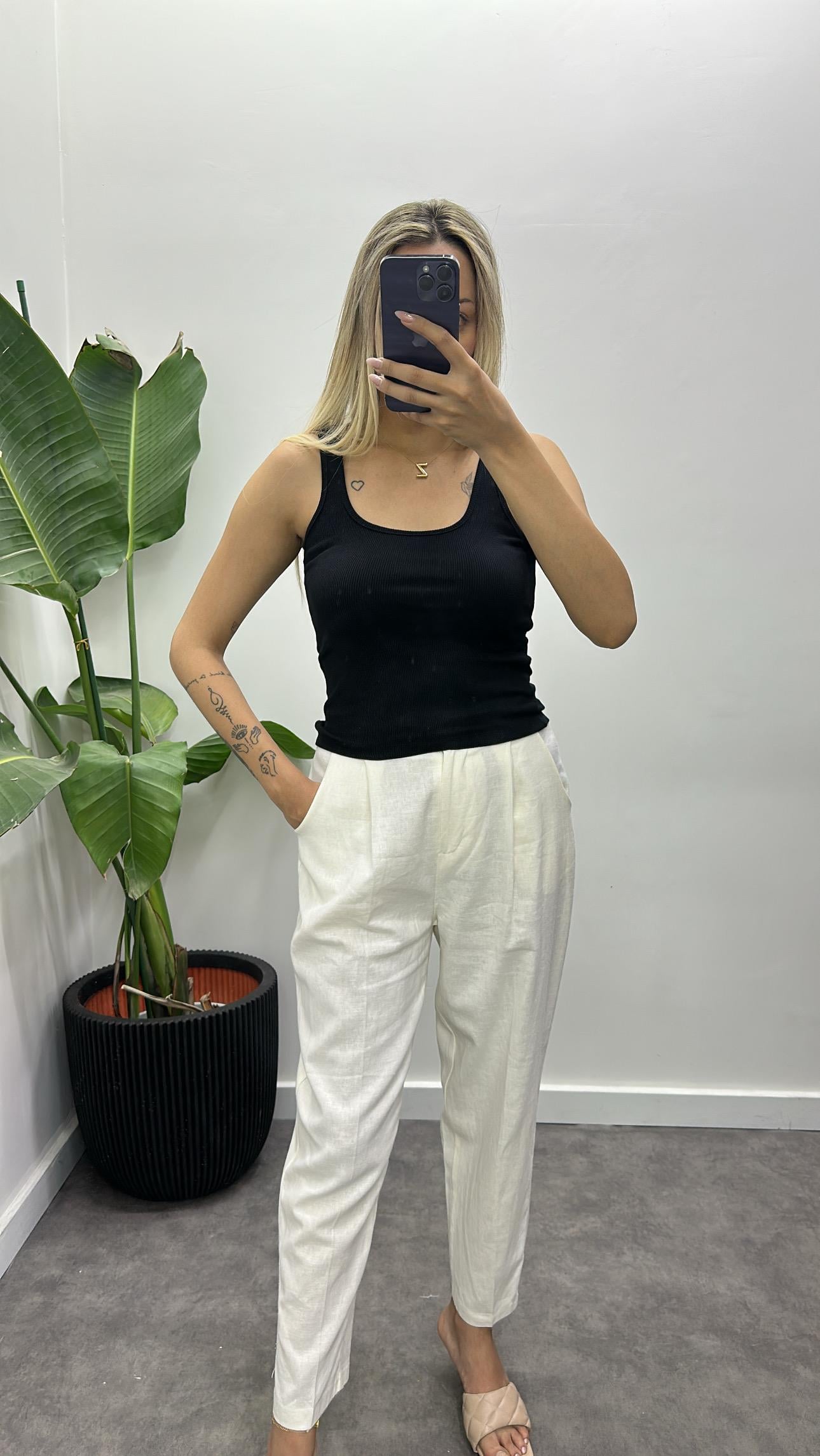 İnce Askılı Biyeli Atlet