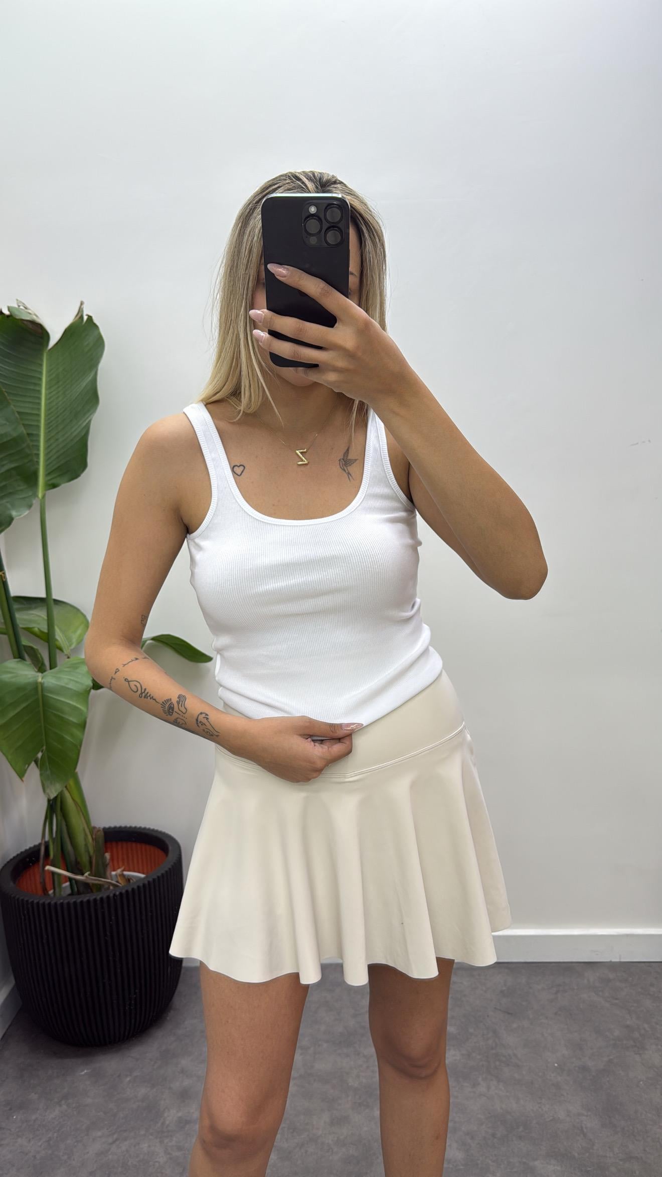 İnce Askılı Biyeli Atlet