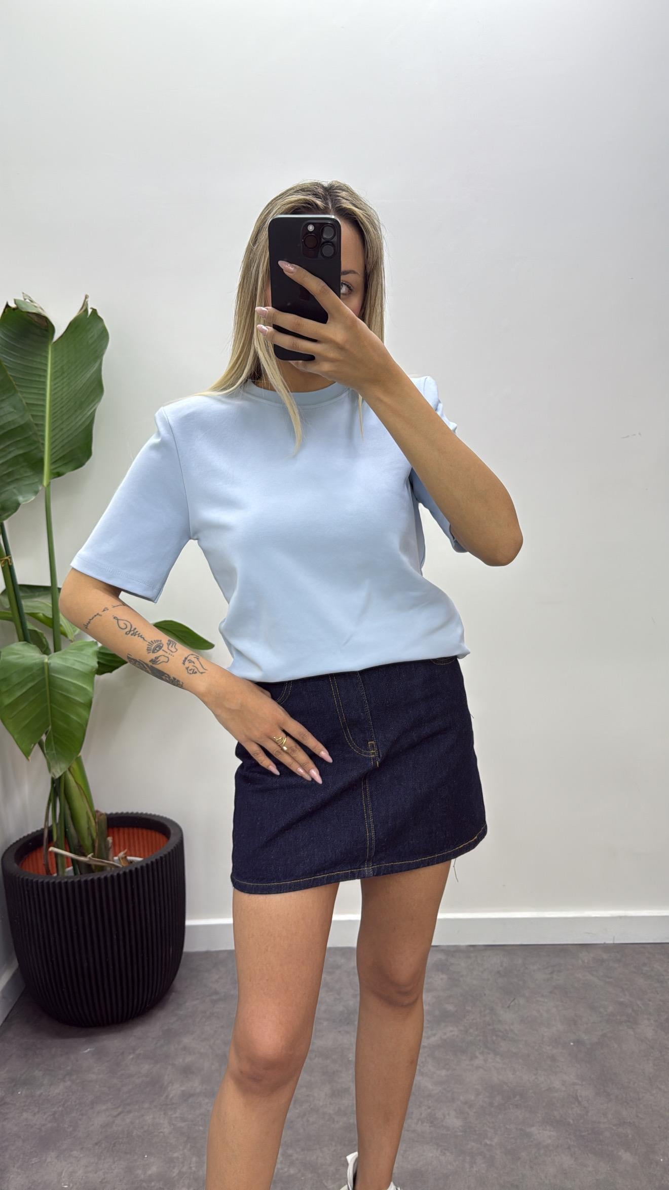 Kısa Kollu Basic T-Shirt