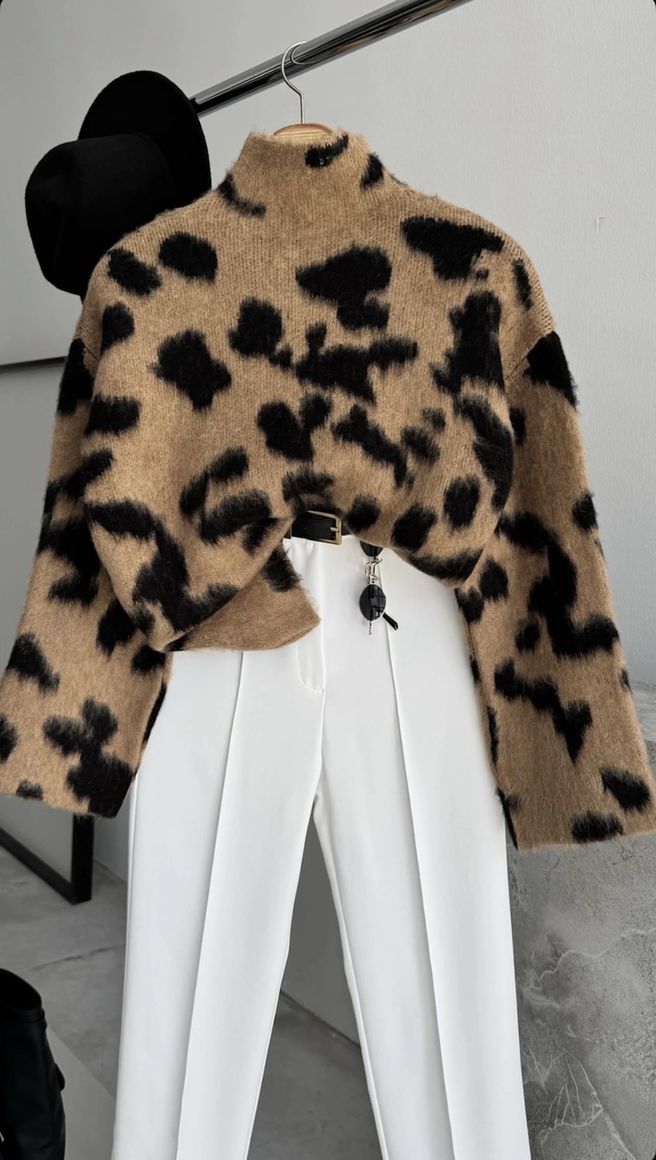 Leopar Desen Kazak
