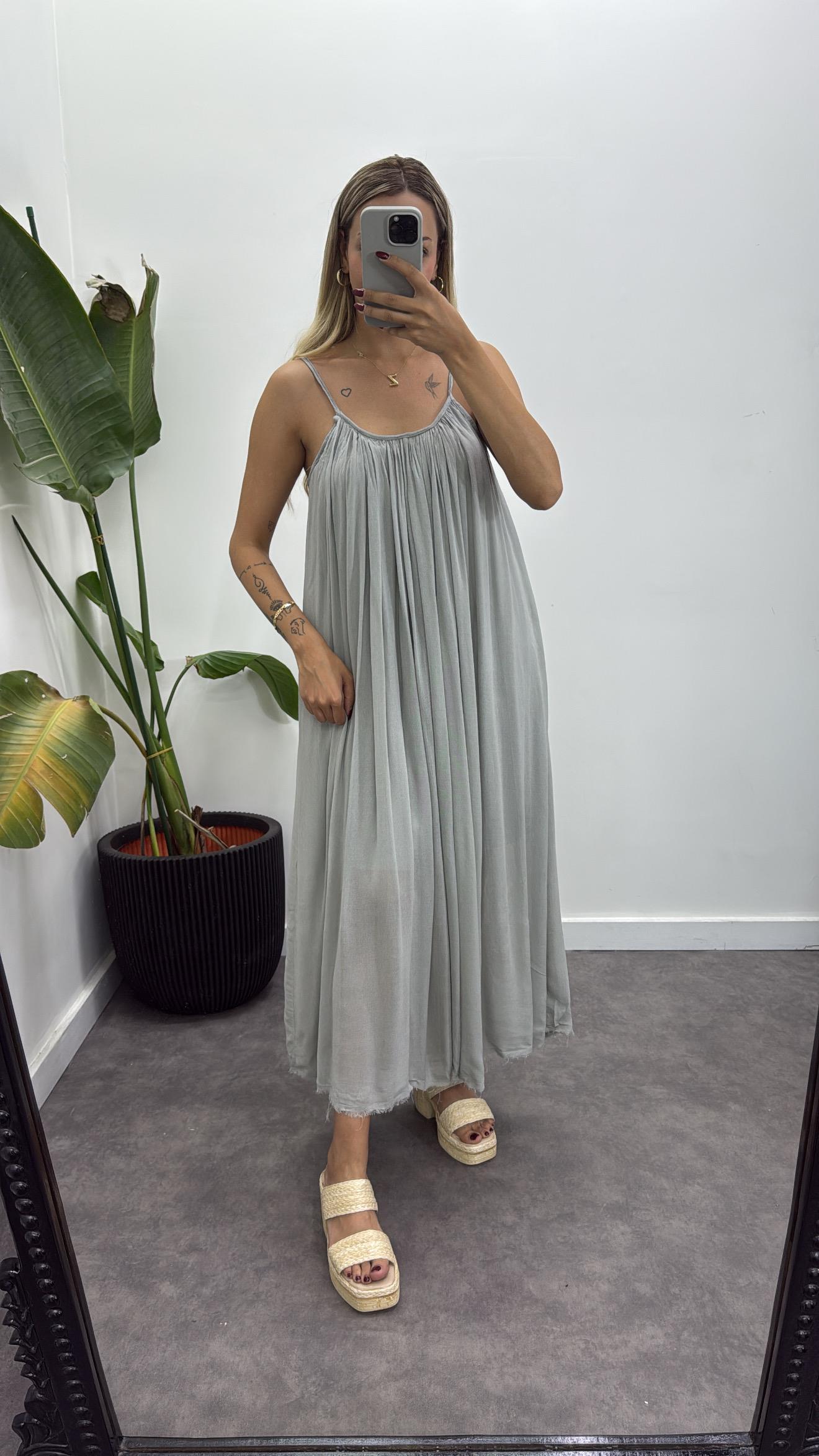 Lüx Askılı Elbise