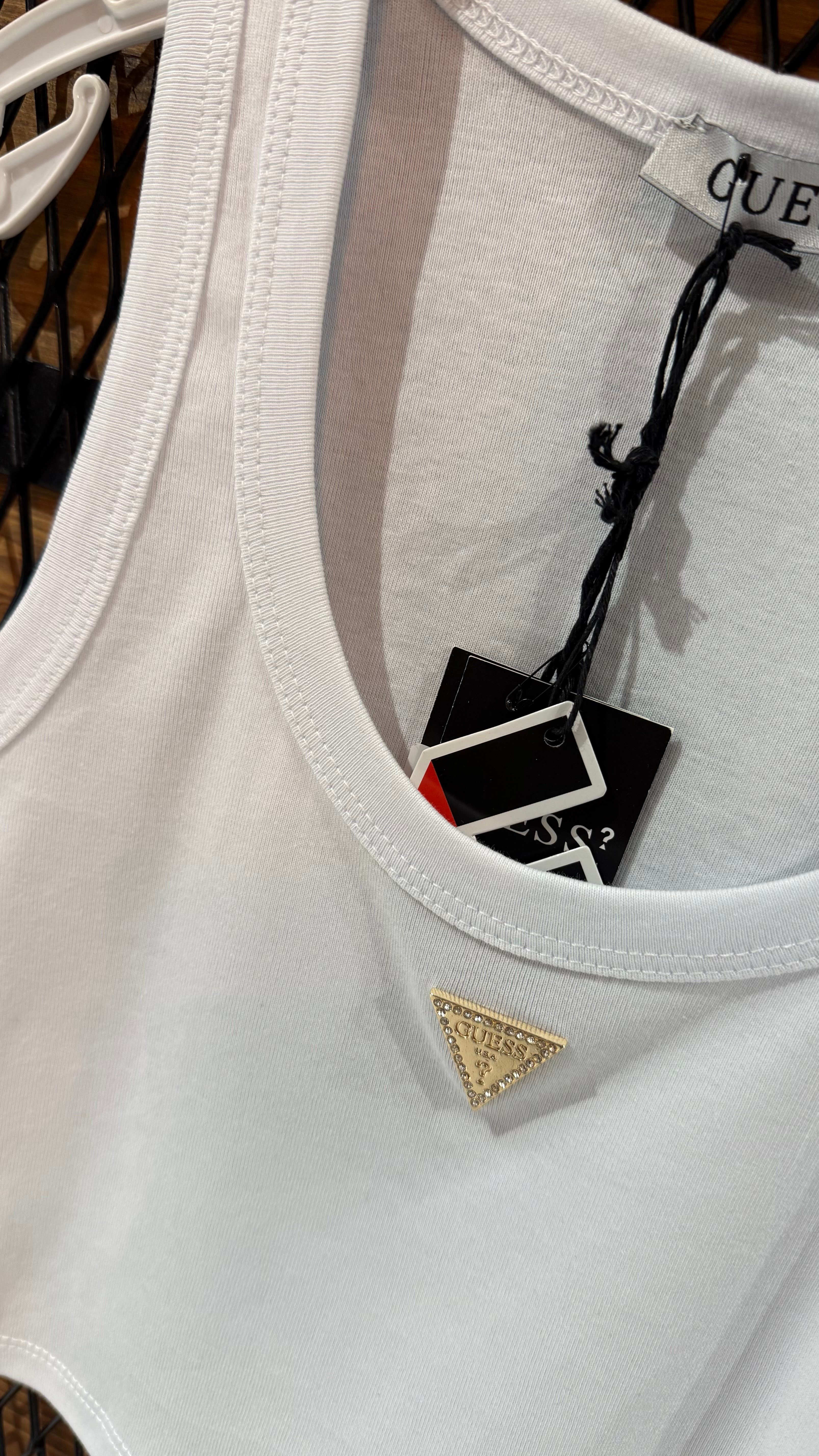 Premium Guess Tokalı Crop