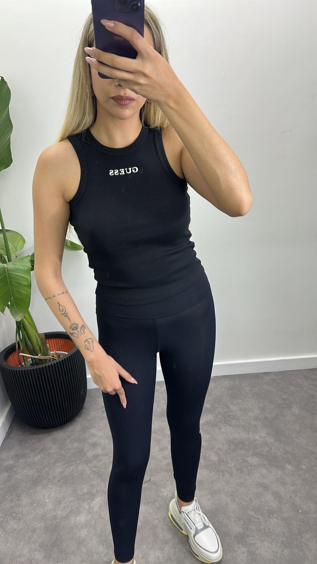 Premium Guess Yazılı Atlet