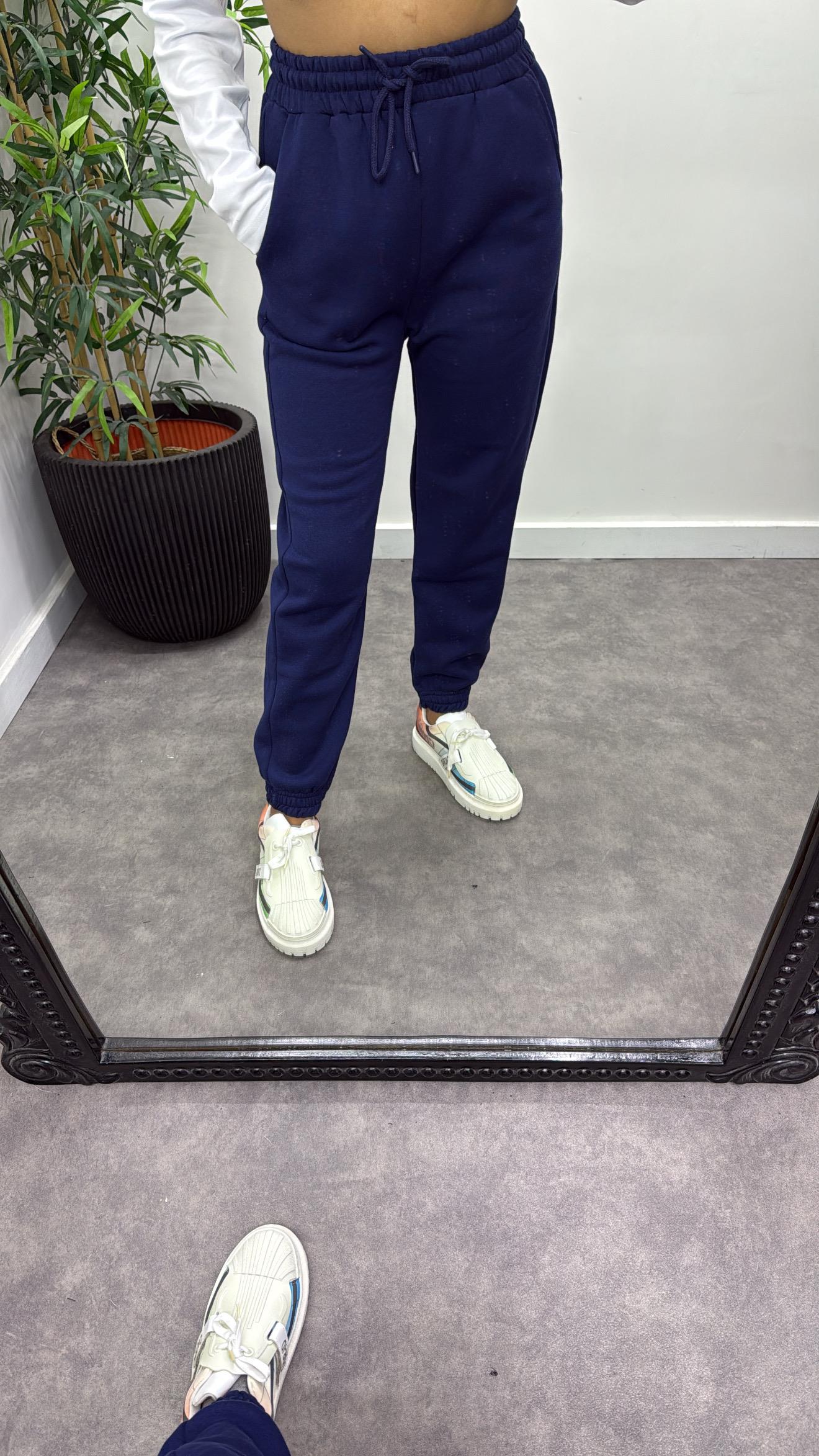 Şardonlu Üç İplik Eşofman