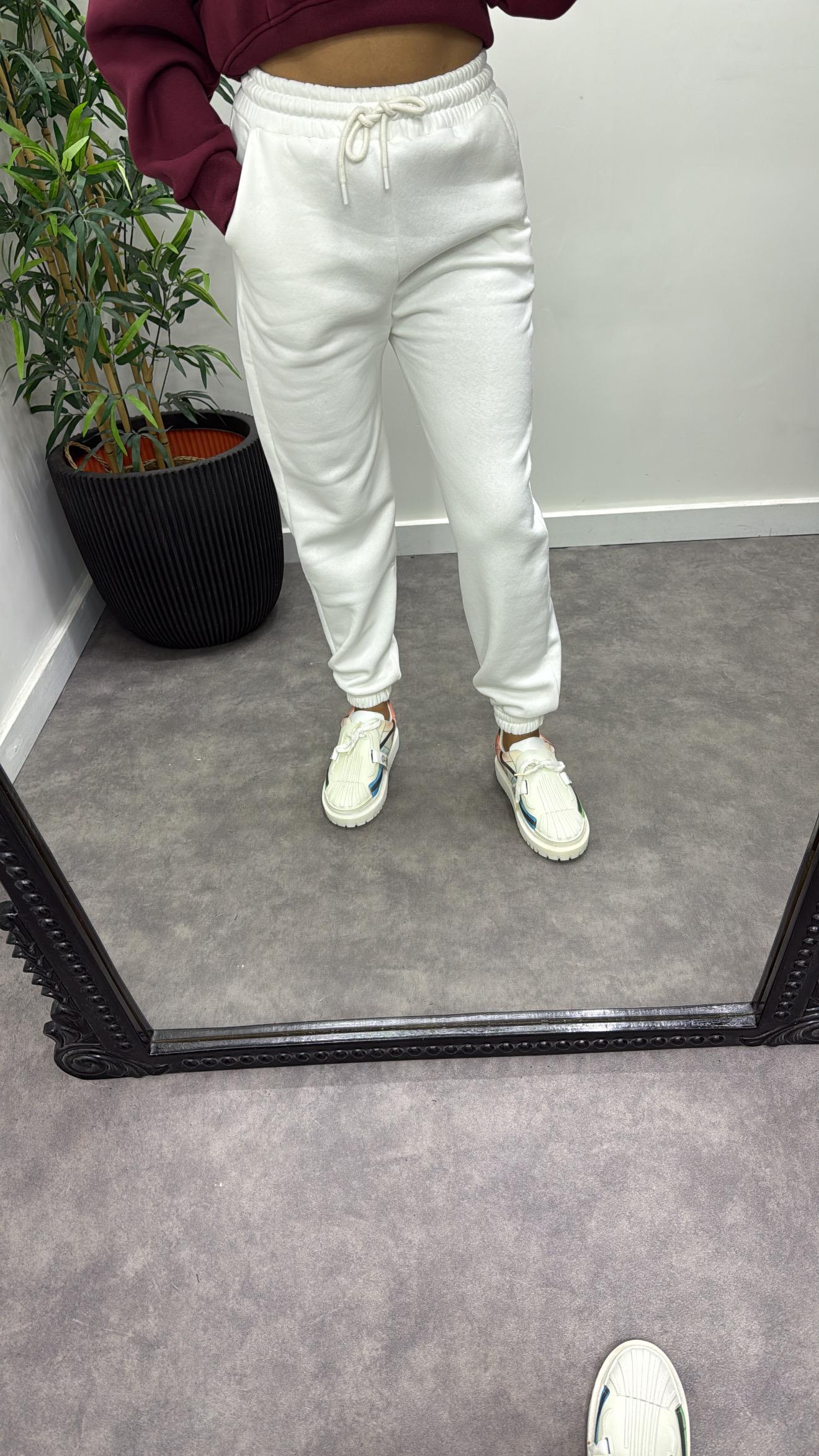 Şardonlu Üç İplik Eşofman