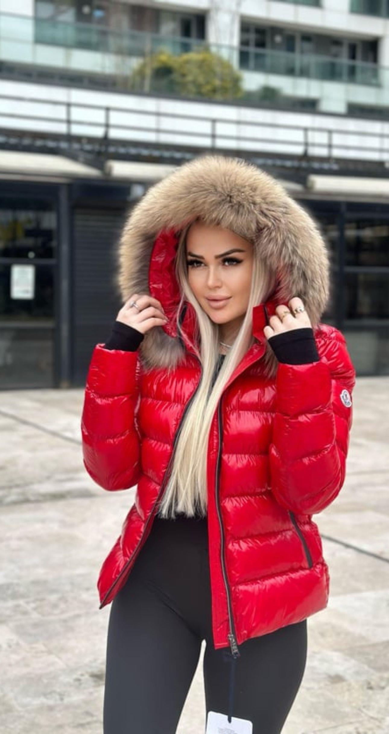 Kürk Orj İthal Şişme Mont