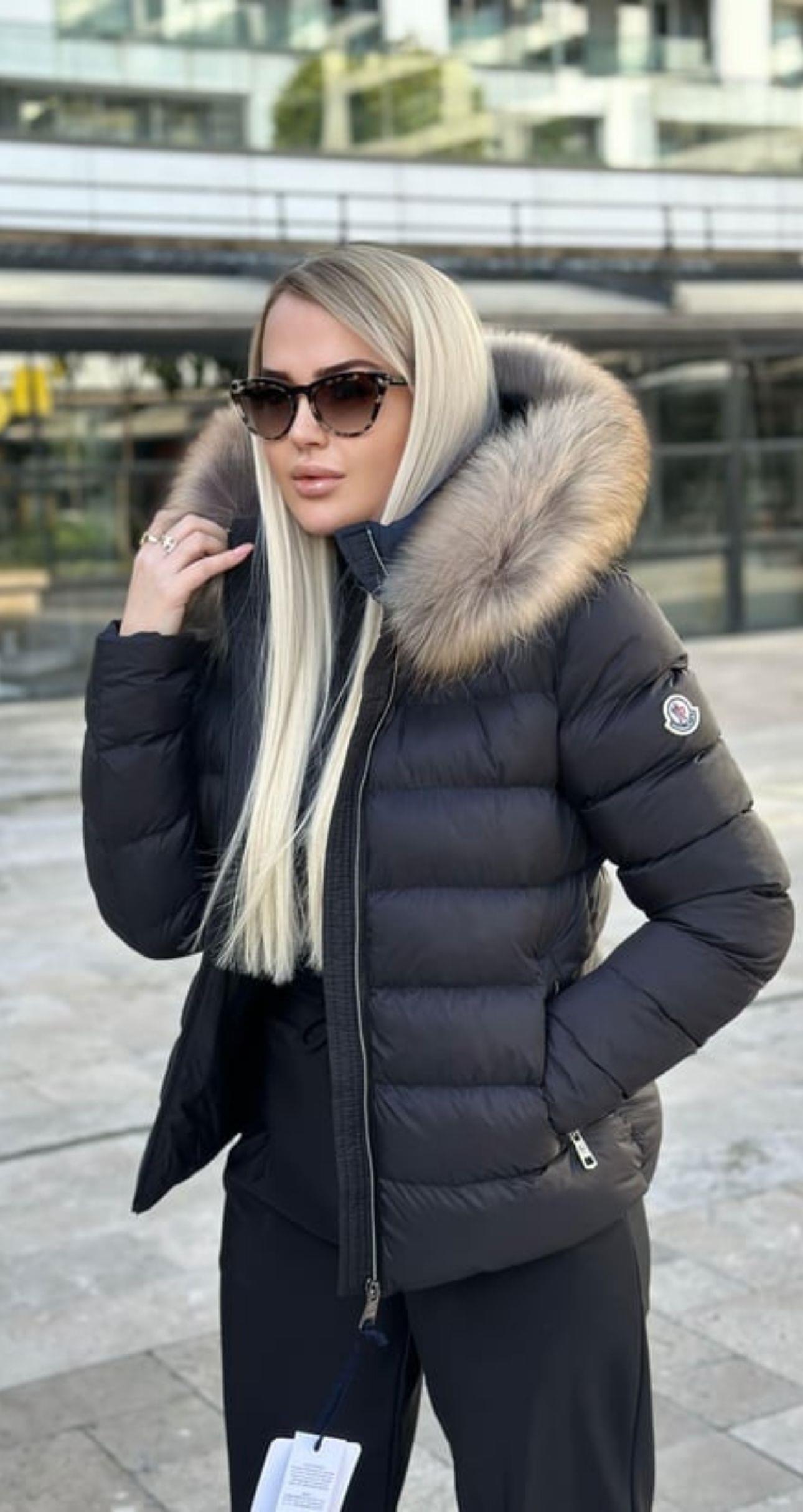 Kürk Orj İthal Şişme Mont