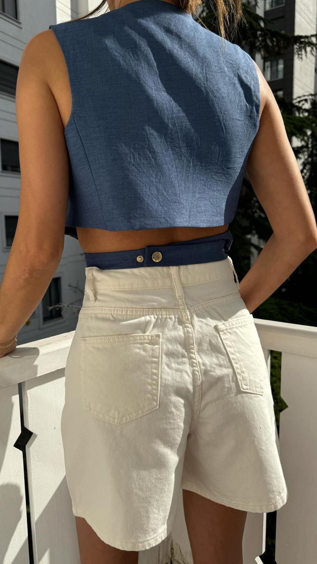 Tasarım Kemerli Yelek