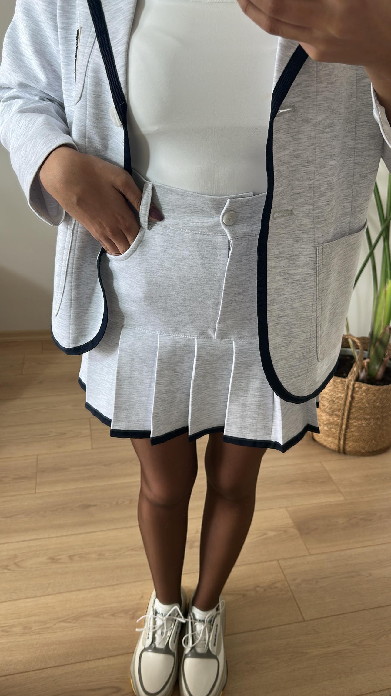 Tasarım Şortlu Etek