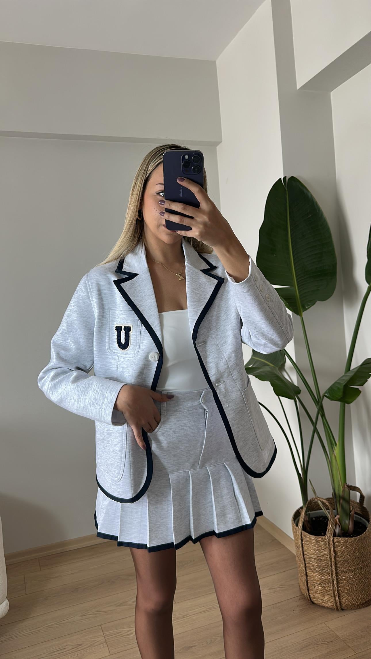 Tasarım Şortlu Etek