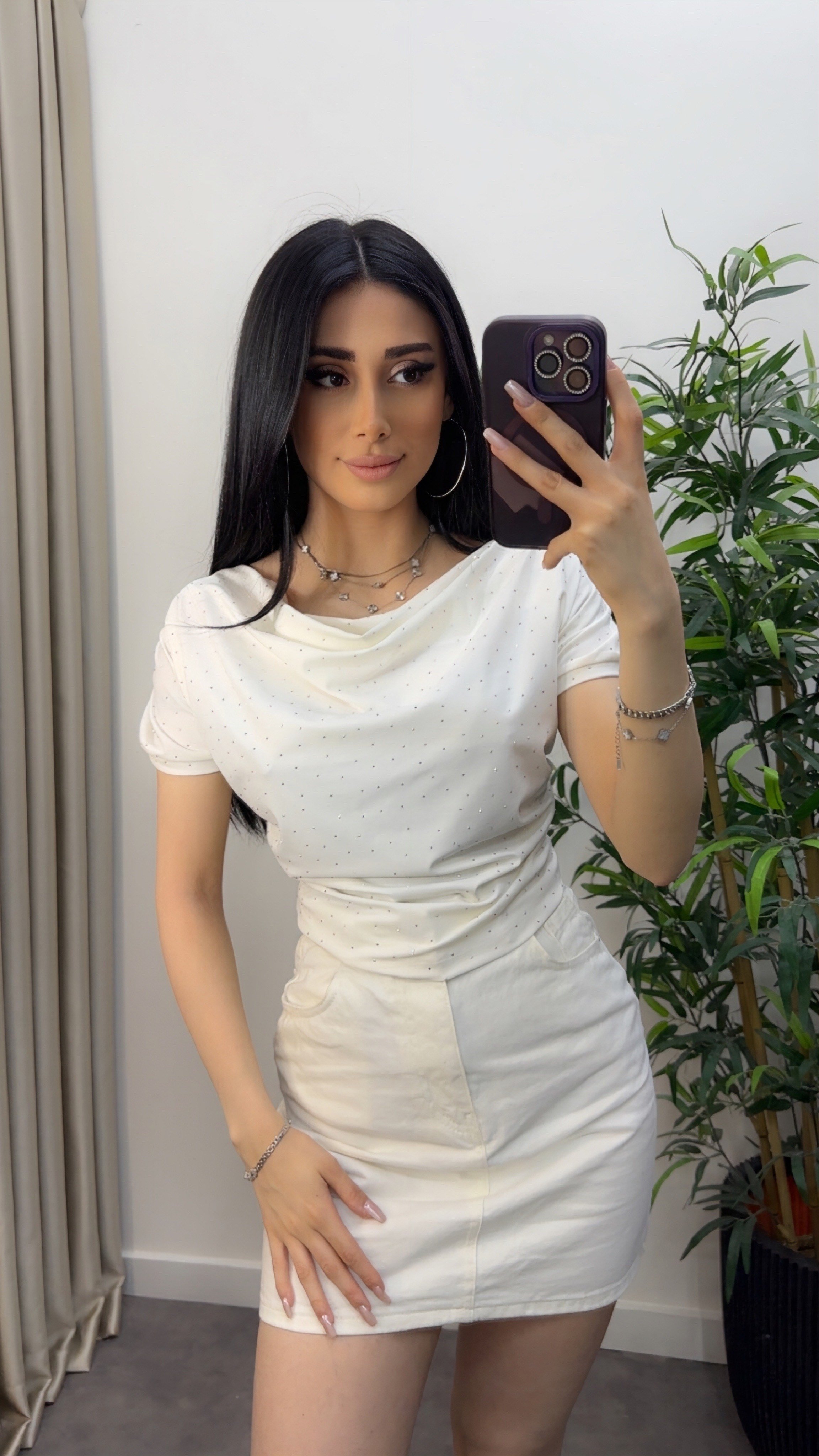 Taşlı Bluz