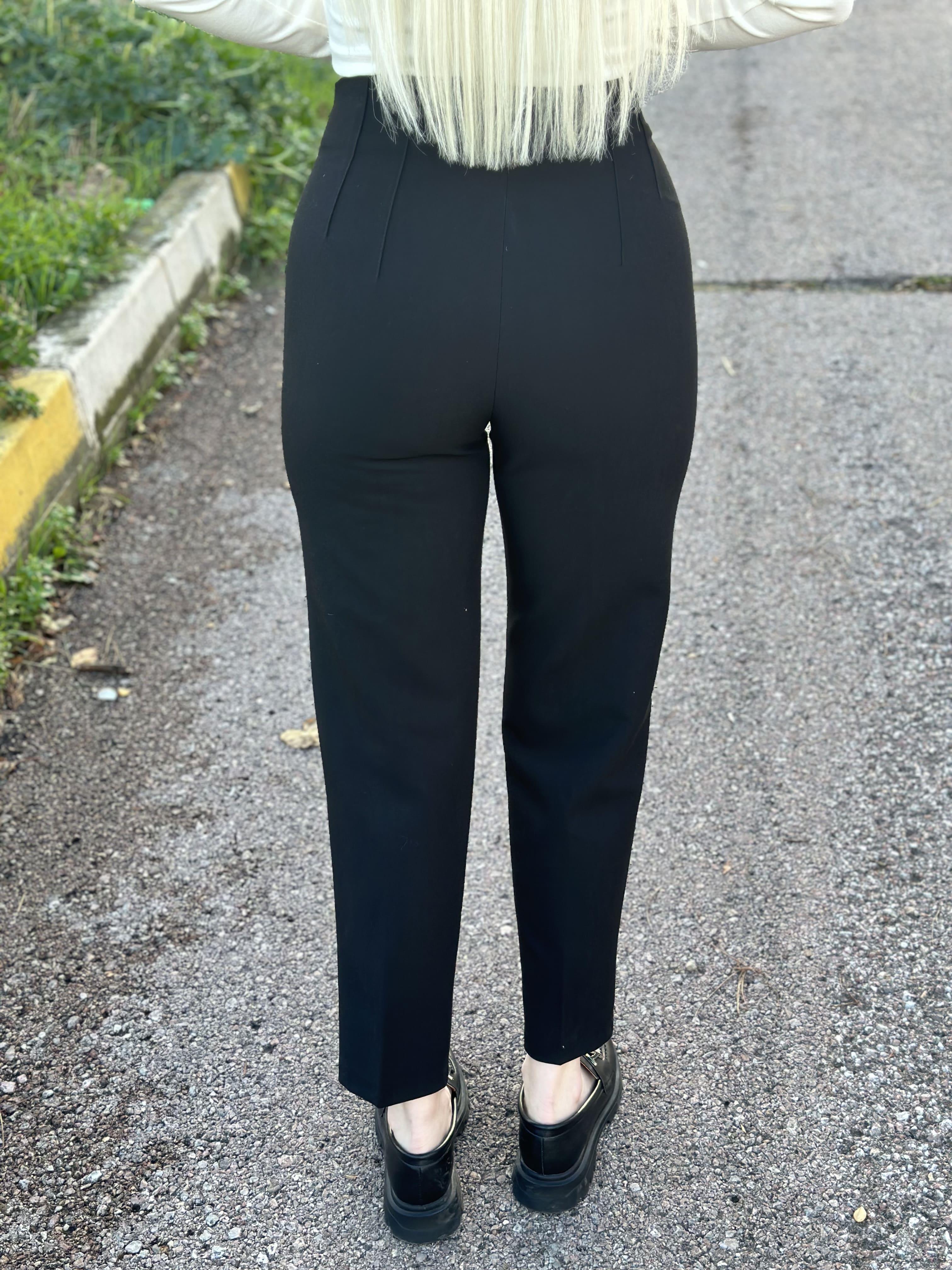 Önü Flatolu Kumaş Pantalon