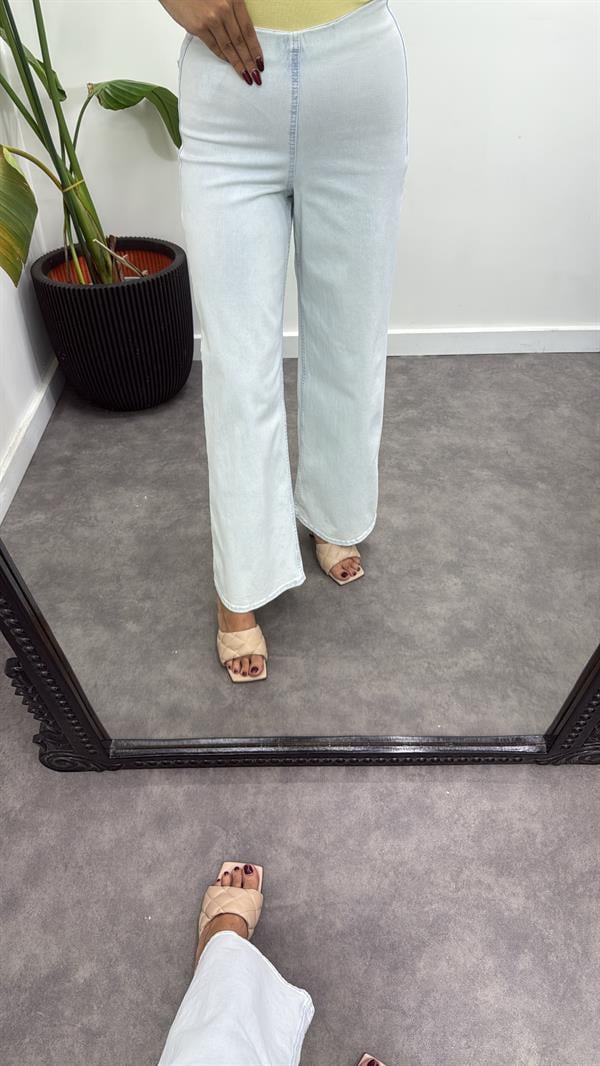 Beli Lastikli Streç Palazzo Jean