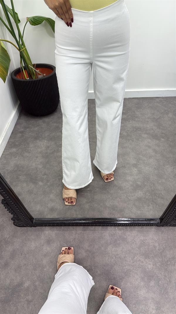 Beli Lastikli Streç Palazzo Jean