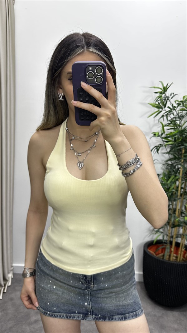 Boyundan Askılı Bluz