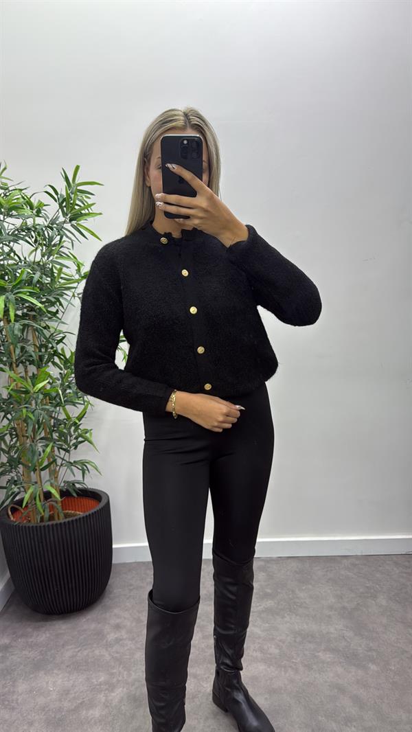 Gold Düğmeli Massim Hırka