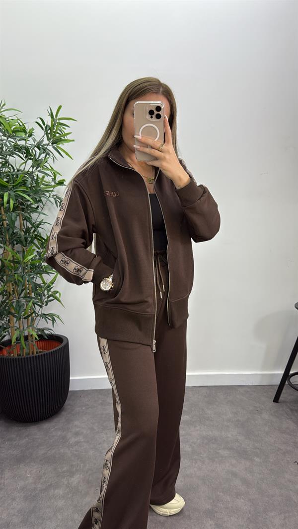 Gues Fermuarlı Sweat