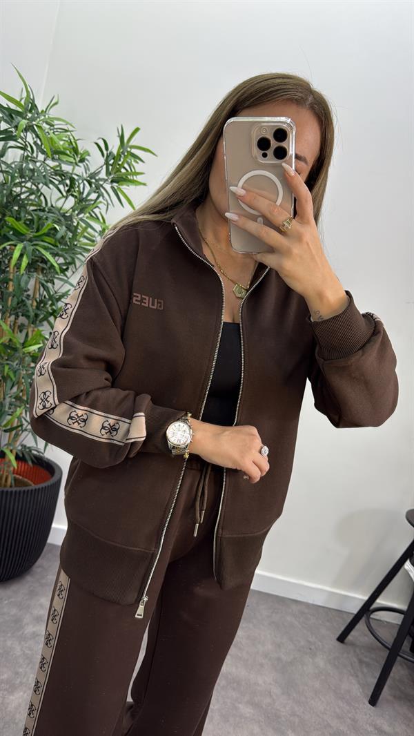 Gues Fermuarlı Sweat