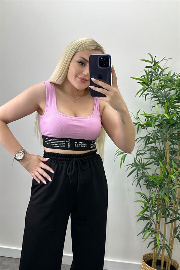 İçi Kaplı Bralet Crop