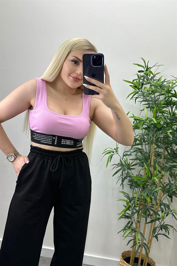 İçi Kaplı Bralet Crop