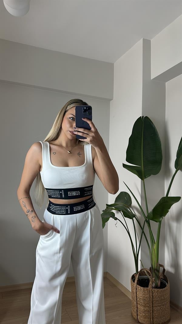 İçi Kaplı Bralet Crop